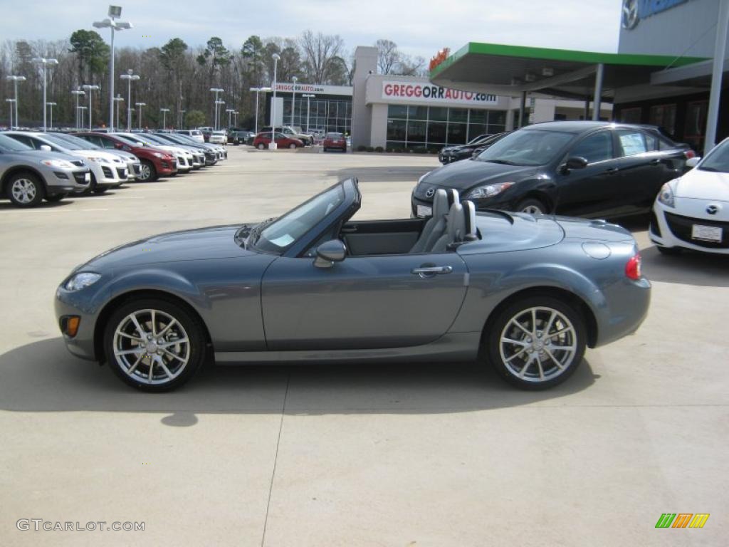 2011 MX-5 Miata Special Edition Hard Top Roadster - Dolphin Gray Mica / Limited Edition Gray photo #2