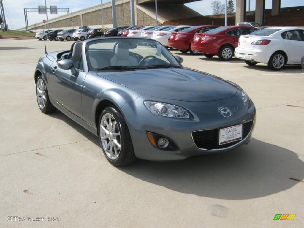 2011 MX-5 Miata Special Edition Hard Top Roadster - Dolphin Gray Mica / Limited Edition Gray photo #7