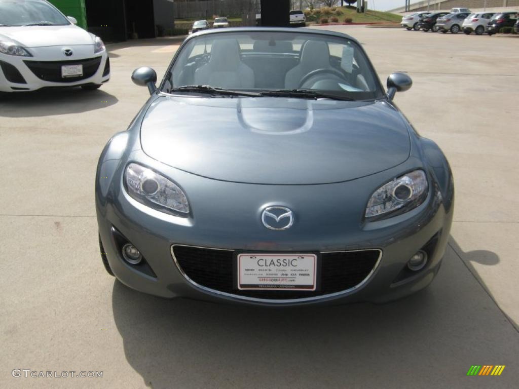 2011 MX-5 Miata Special Edition Hard Top Roadster - Dolphin Gray Mica / Limited Edition Gray photo #8