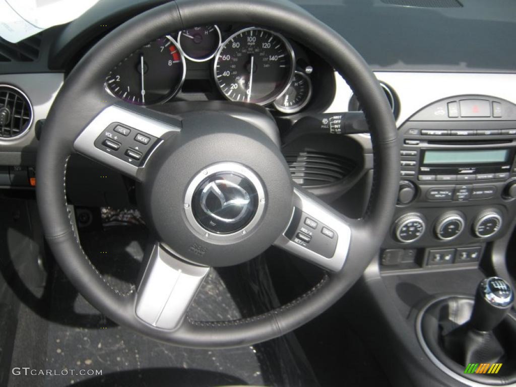 2011 MX-5 Miata Special Edition Hard Top Roadster - Dolphin Gray Mica / Limited Edition Gray photo #10