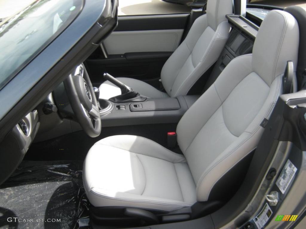 2011 MX-5 Miata Special Edition Hard Top Roadster - Dolphin Gray Mica / Limited Edition Gray photo #13