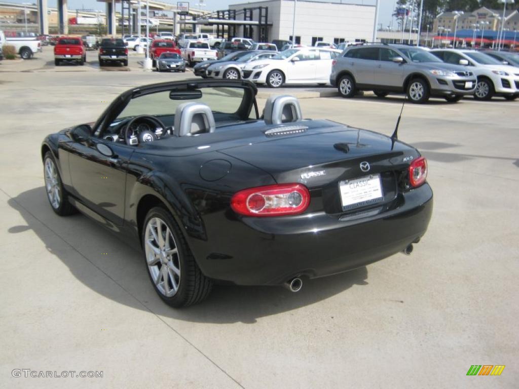 2011 MX-5 Miata Special Edition Hard Top Roadster - Sparkling Black Mica / Limited Edition Gray photo #3