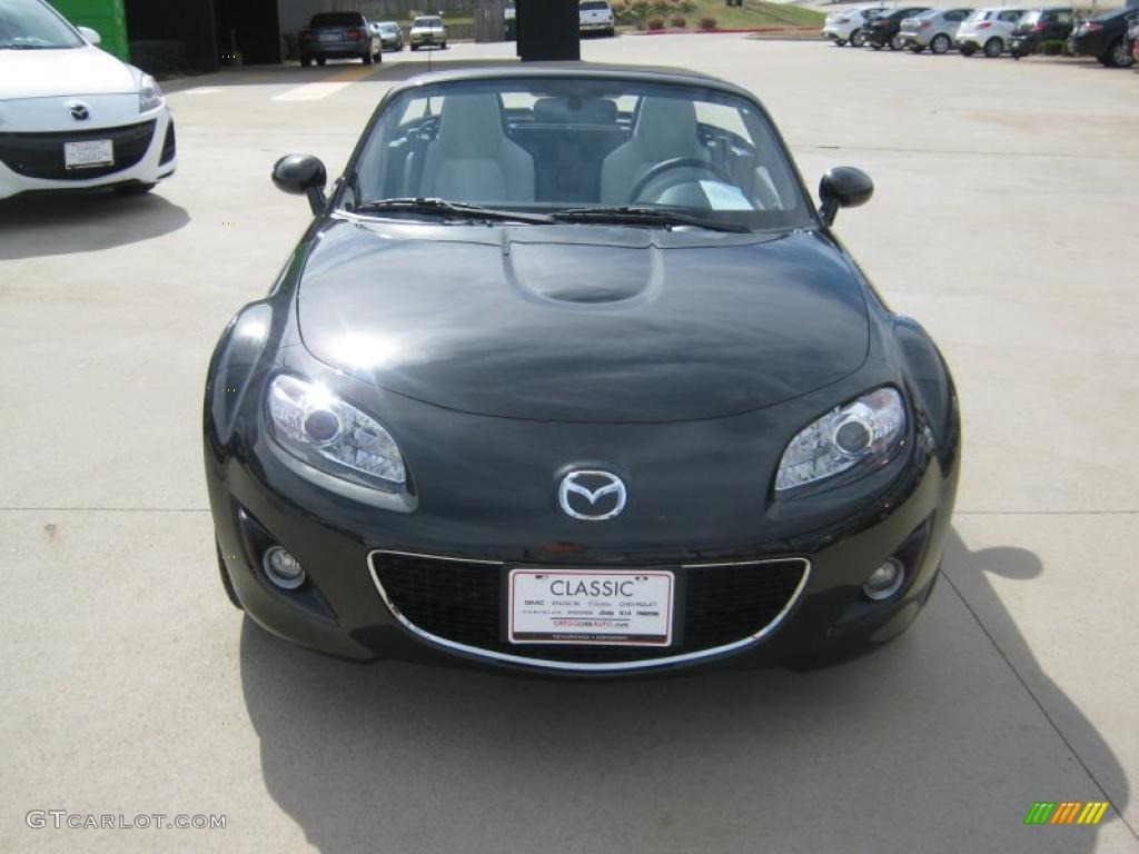 2011 MX-5 Miata Special Edition Hard Top Roadster - Sparkling Black Mica / Limited Edition Gray photo #8