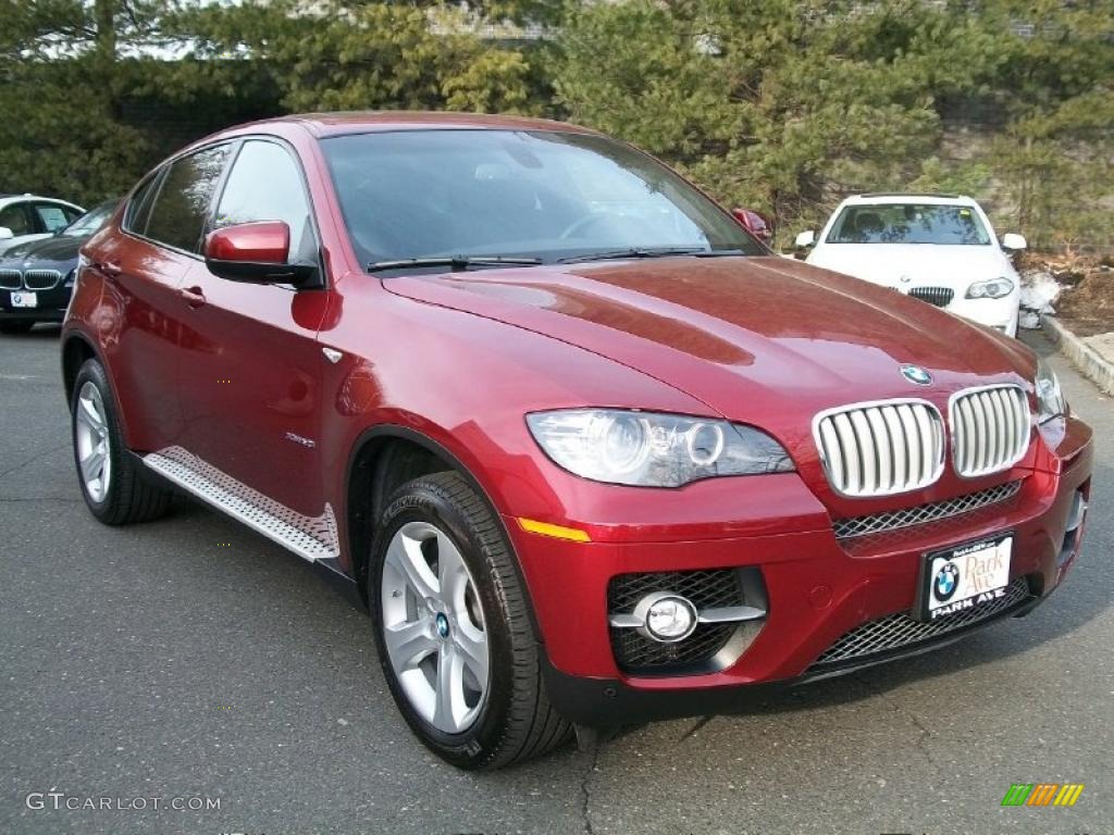 Vermillion Red Metallic 2011 BMW X6 xDrive50i Exterior Photo #46096937