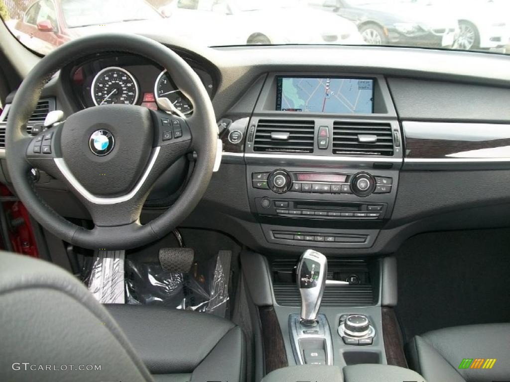 2011 BMW X6 xDrive50i Black Dashboard Photo #46096985