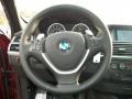 Black Steering Wheel Photo for 2011 BMW X6 #46096988