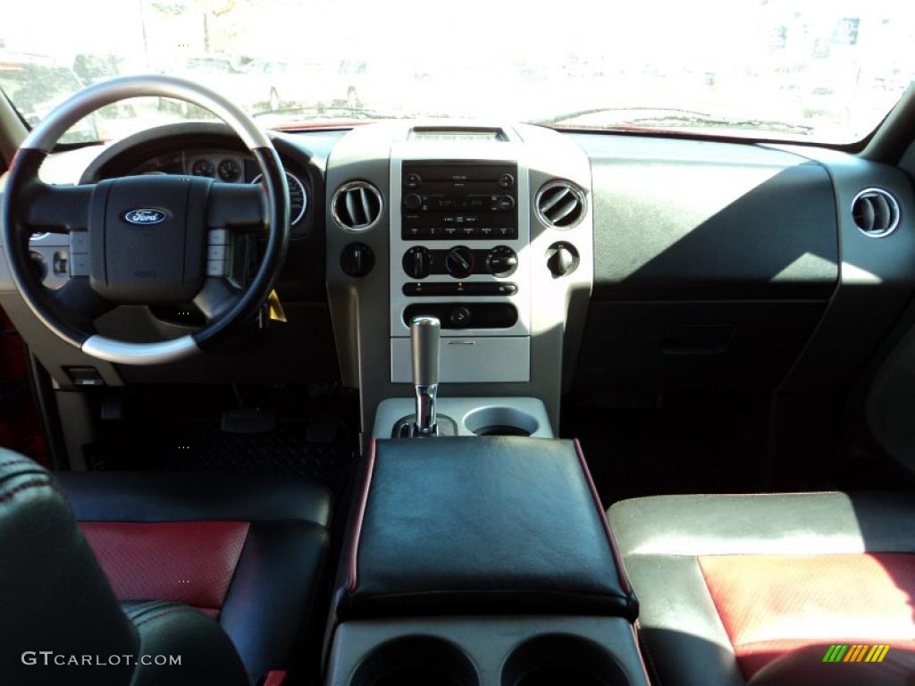 2007 F150 FX4 SuperCrew 4x4 - Bright Red / Black/Red photo #12