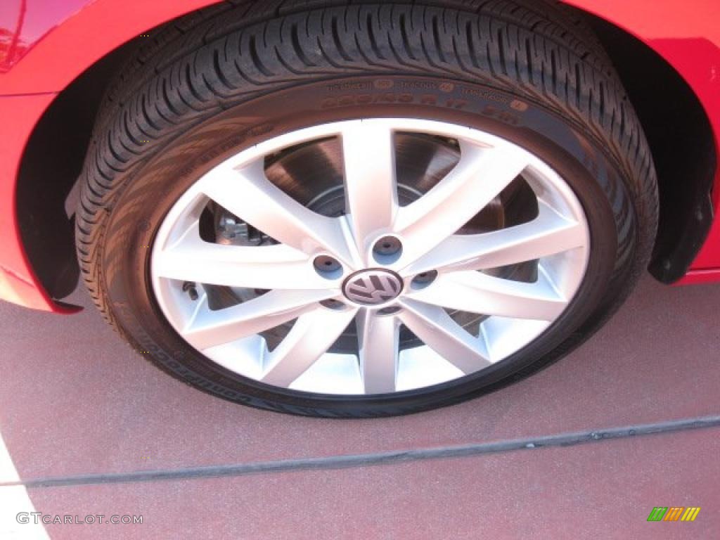 2010 Volkswagen Jetta TDI SportWagen Wheel Photo #46097222