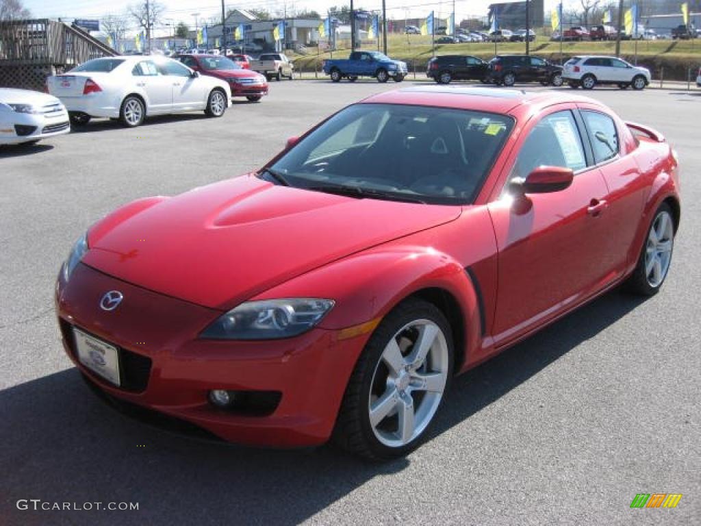 Velocity Red Mica 2004 Mazda RX-8 Standard RX-8 Model Exterior Photo #46097417