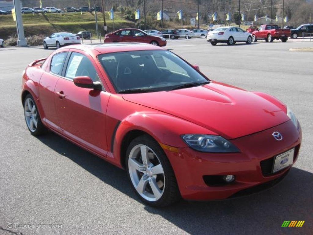 Velocity Red Mica 2004 Mazda RX-8 Standard RX-8 Model Exterior Photo #46097423