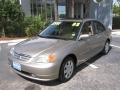 2003 Shoreline Mist Metallic Honda Civic EX Sedan  photo #4