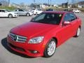 2008 Mars Red Mercedes-Benz C 300 Sport  photo #2