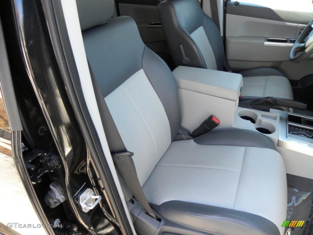 Pastel Slate Gray Interior 2008 Jeep Liberty Limited Photo #46098479