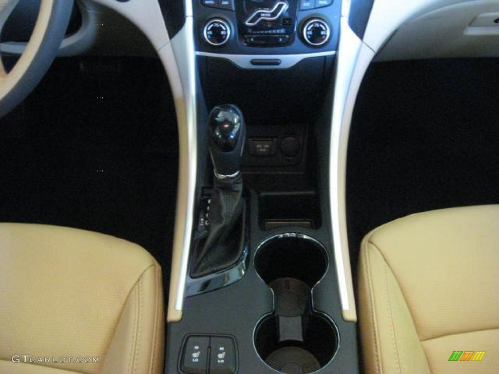 2011 Sonata Limited - Pearl White / Camel photo #27