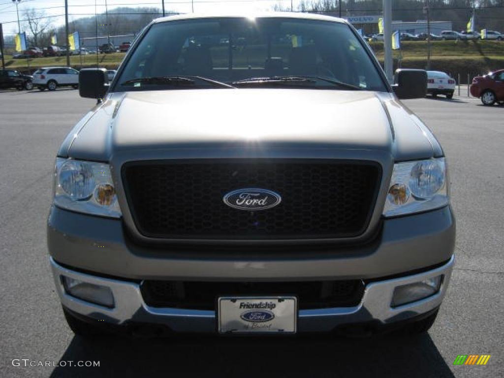 2005 F150 XLT SuperCab 4x4 - Arizona Beige Metallic / Tan photo #3