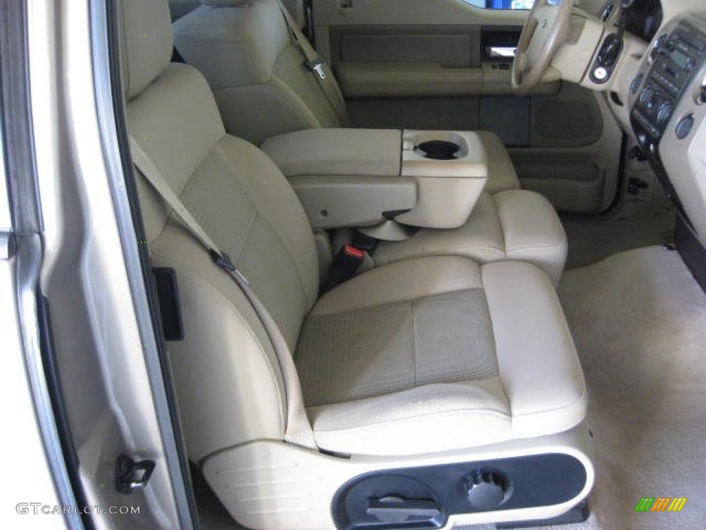 2005 F150 XLT SuperCab 4x4 - Arizona Beige Metallic / Tan photo #20