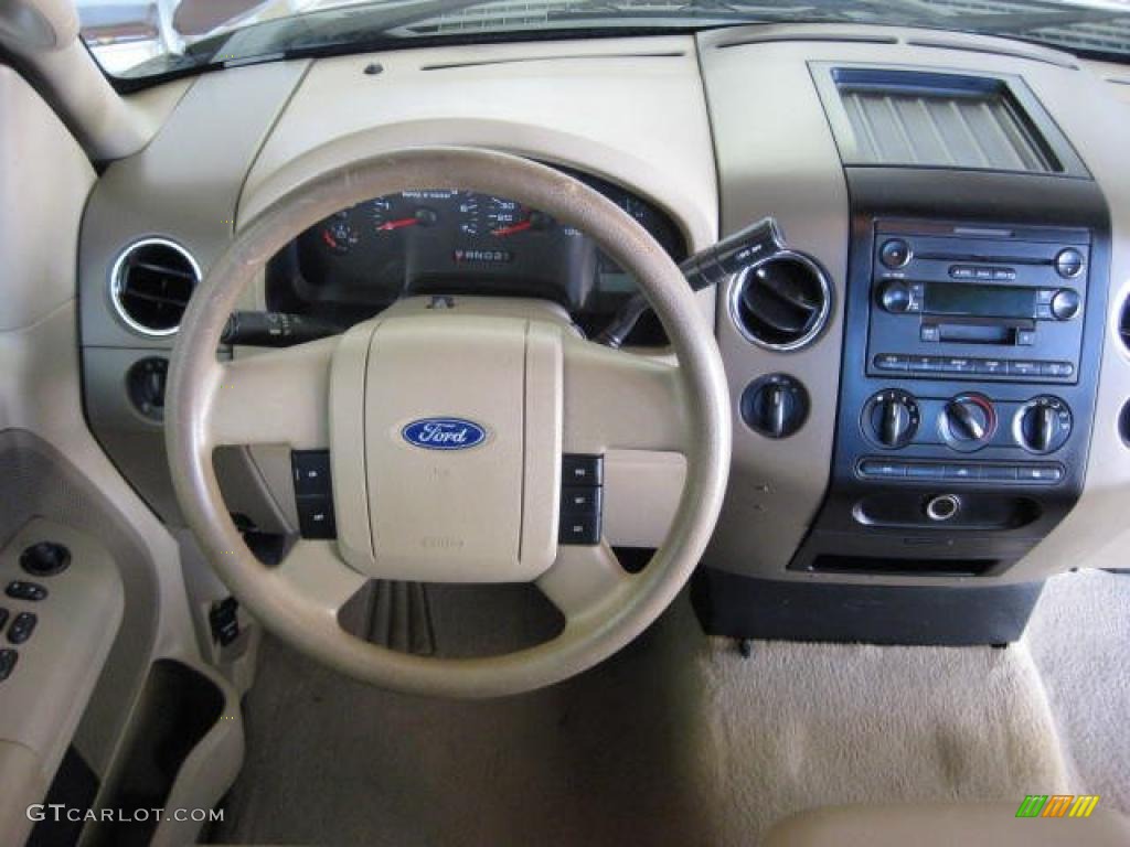 2005 F150 XLT SuperCab 4x4 - Arizona Beige Metallic / Tan photo #26