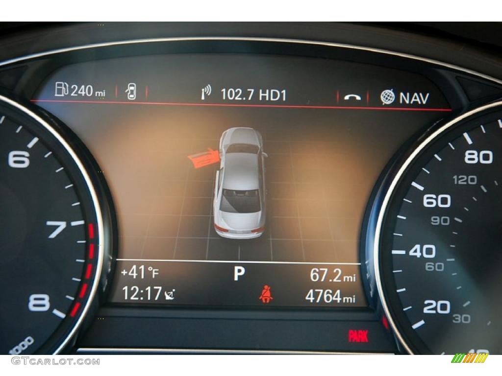 2011 Audi A8 4.2 FSI quattro Gauges Photo #46100210