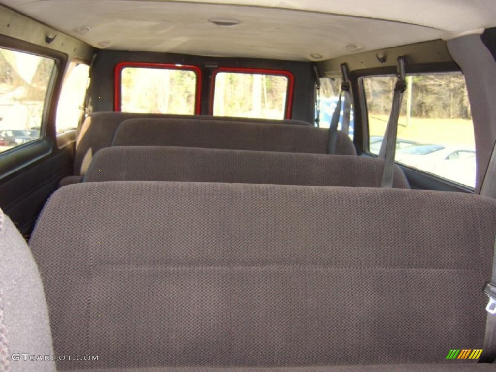 Dark Slate Gray Interior 2002 Dodge Ram Van 3500 Passenger Photo #46100411