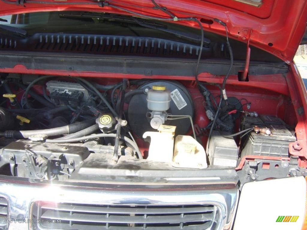 2002 Dodge Ram Van 3500 Passenger 5.2 Liter OHV 16-Valve V8 Engine Photo #46100456