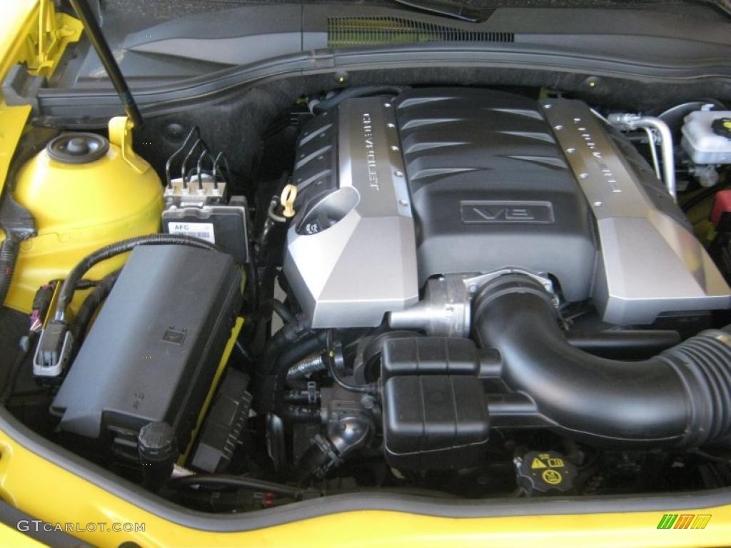 2010 Camaro SS Coupe - Rally Yellow / Black photo #20