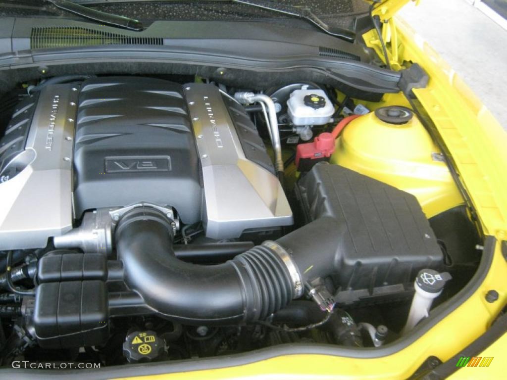 2010 Camaro SS Coupe - Rally Yellow / Black photo #21
