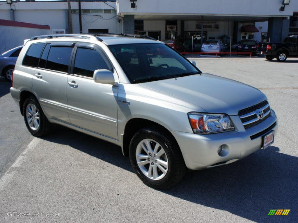 Millenium Silver Metallic 2007 Toyota Highlander Hybrid Limited Exterior Photo #46100810