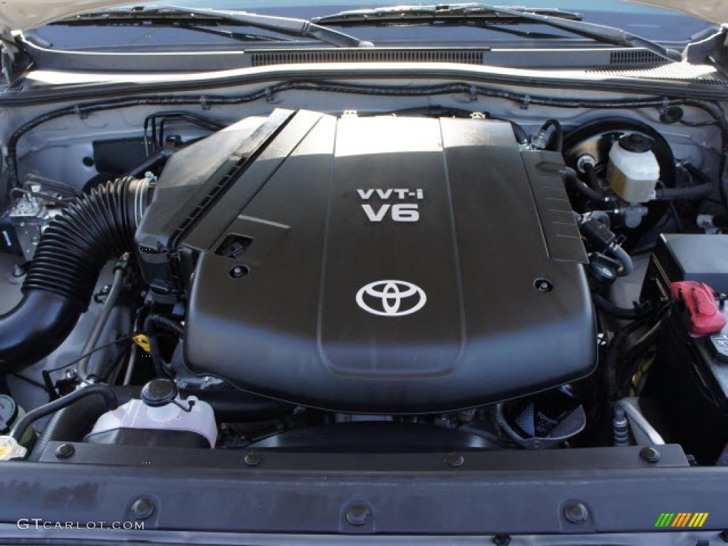 2008 Toyota Tacoma V6 PreRunner Access Cab Engine Photos