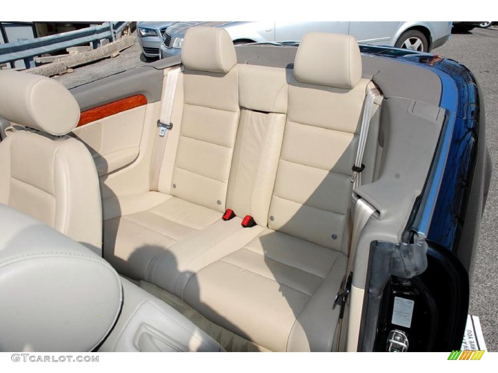 Beige Interior 2006 Audi A4 3.0 quattro Cabriolet Photo #46101692