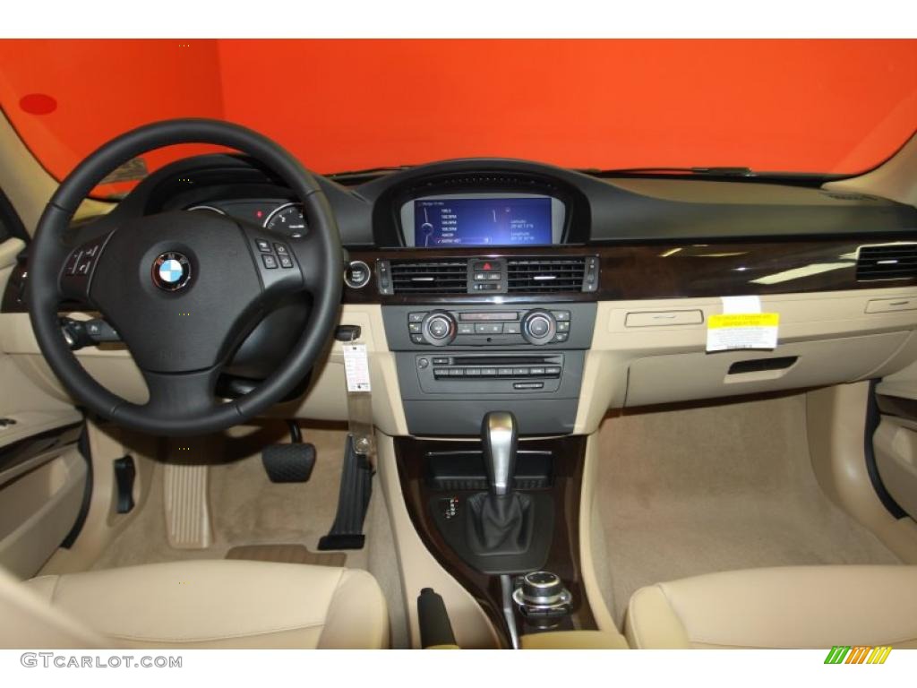 2011 3 Series 335d Sedan - Alpine White / Beige photo #5