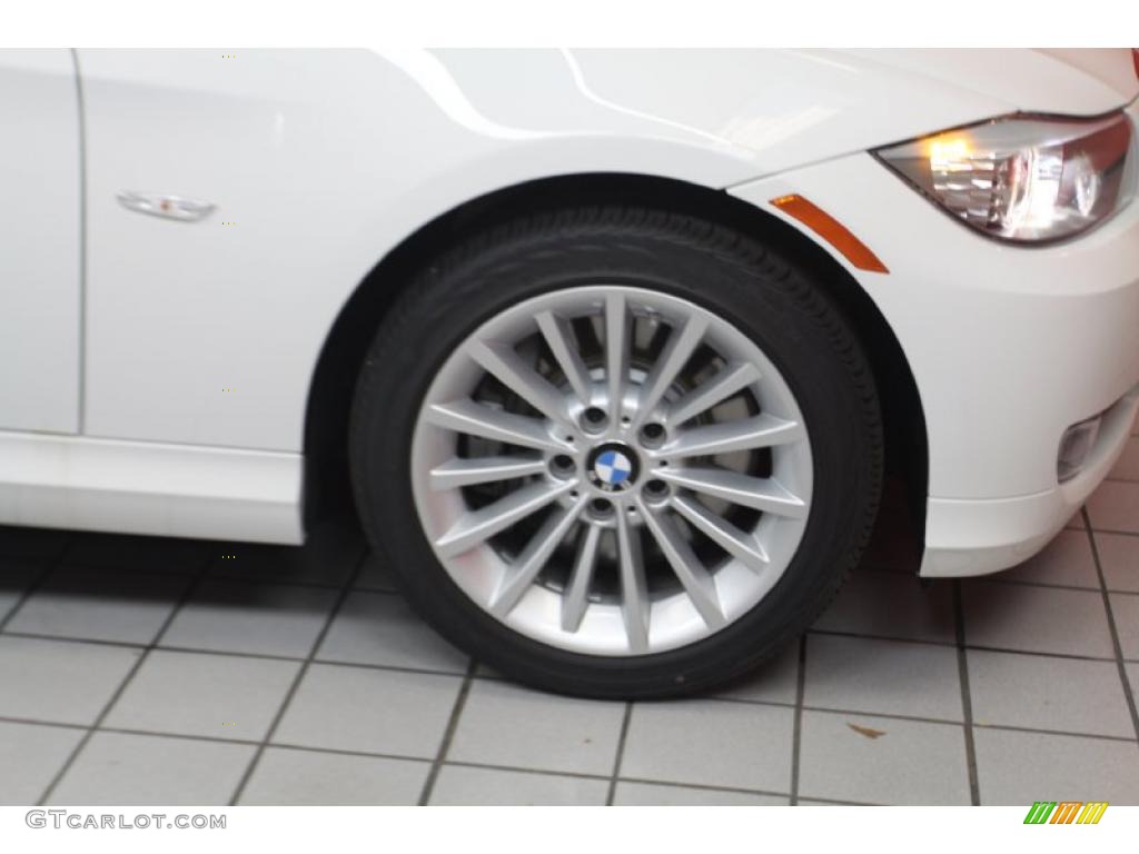 2011 3 Series 335d Sedan - Alpine White / Beige photo #9