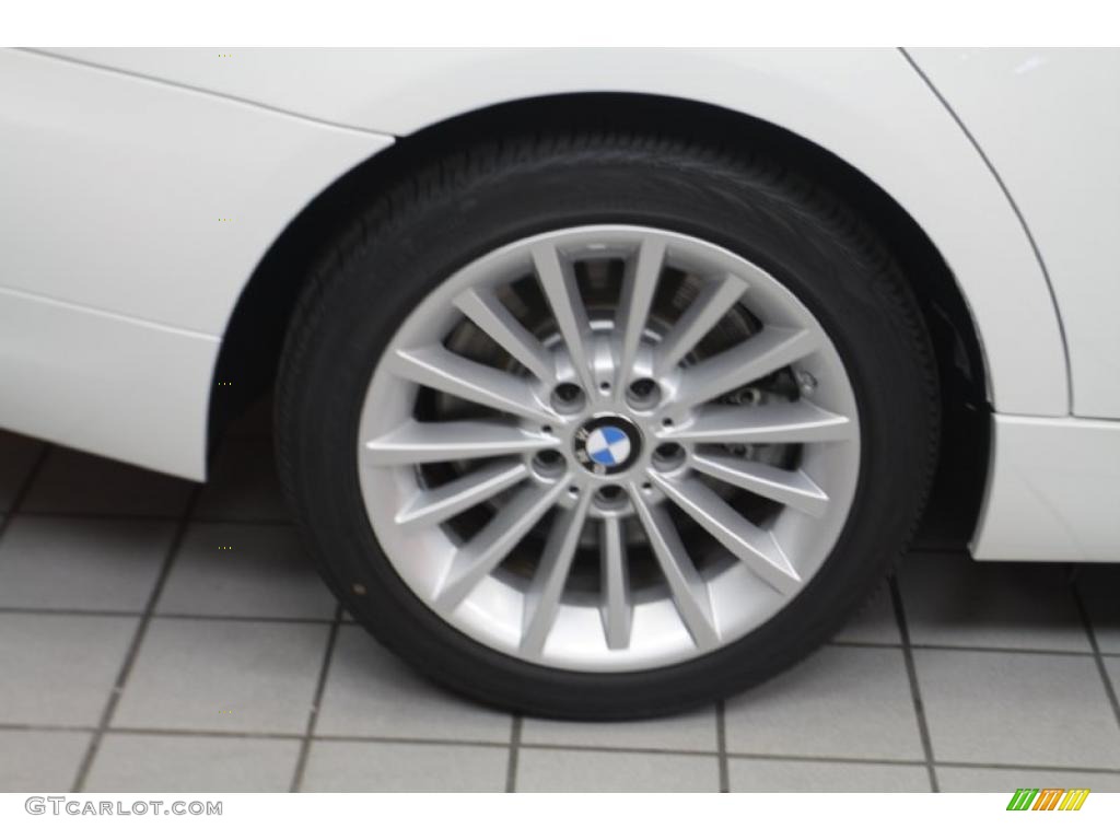2011 3 Series 335d Sedan - Alpine White / Beige photo #11