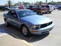 2008 Windveil Blue Metallic Ford Mustang V6 Deluxe Convertible  photo #5