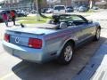 2008 Windveil Blue Metallic Ford Mustang V6 Deluxe Convertible  photo #9