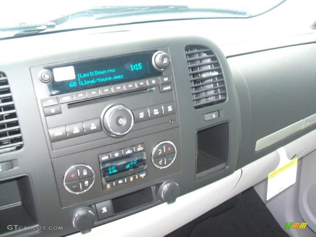 2011 Silverado 1500 LT Extended Cab - Summit White / Light Titanium/Dark Titanium photo #7