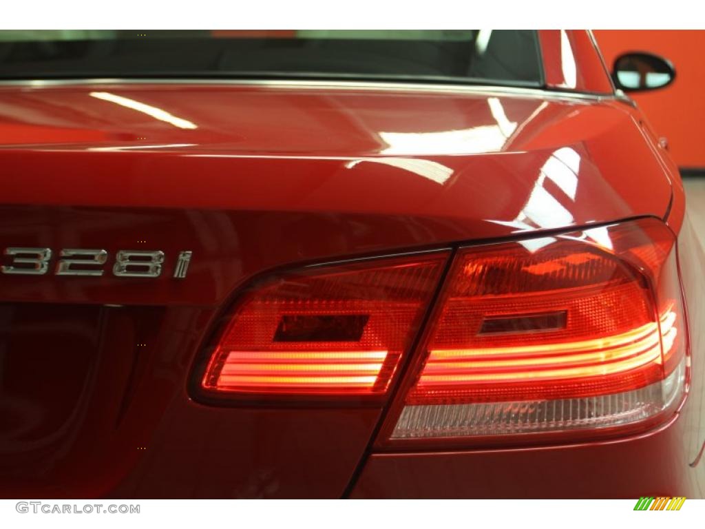 2008 3 Series 328i Convertible - Crimson Red / Cream Beige photo #16