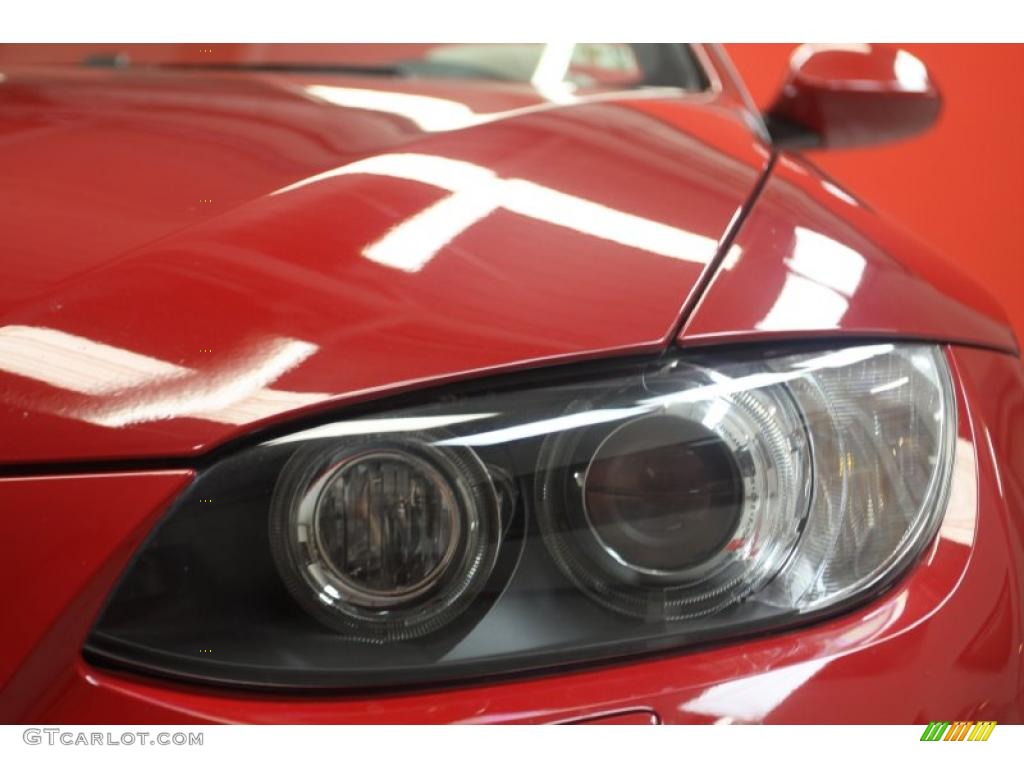 2008 3 Series 328i Convertible - Crimson Red / Cream Beige photo #23