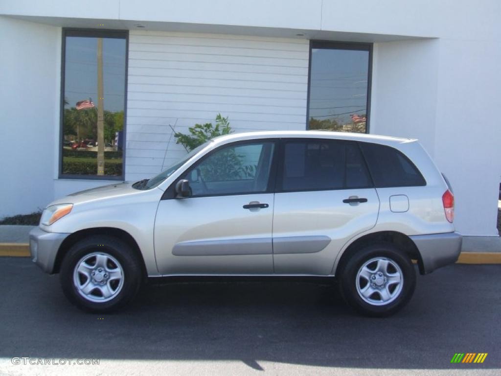 Vintage Gold Metallic 2002 Toyota RAV4 Standard RAV4 Model Exterior Photo #46105208