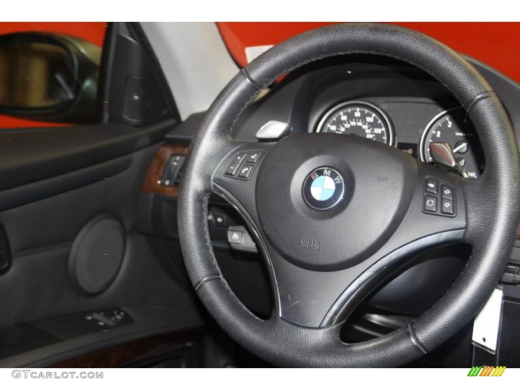 2008 3 Series 328xi Coupe - Space Grey Metallic / Black photo #8