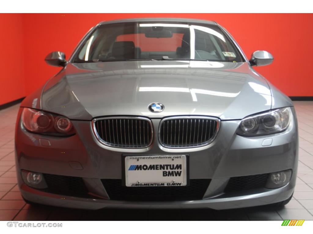 2008 3 Series 328xi Coupe - Space Grey Metallic / Black photo #23