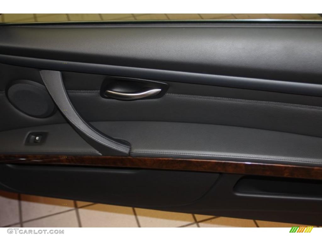 2008 3 Series 328xi Coupe - Space Grey Metallic / Black photo #45