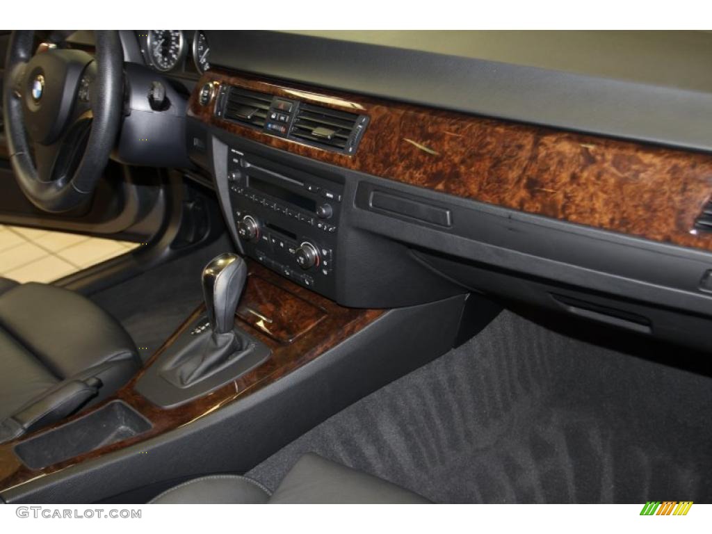 2008 3 Series 328xi Coupe - Space Grey Metallic / Black photo #46