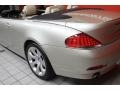 2007 Mineral Silver Metallic BMW 6 Series 650i Convertible  photo #23