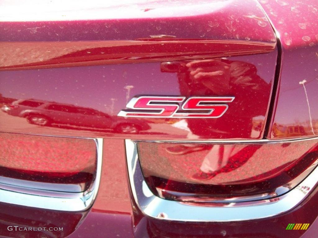 2011 Camaro SS/RS Coupe - Red Jewel Metallic / Gray photo #10