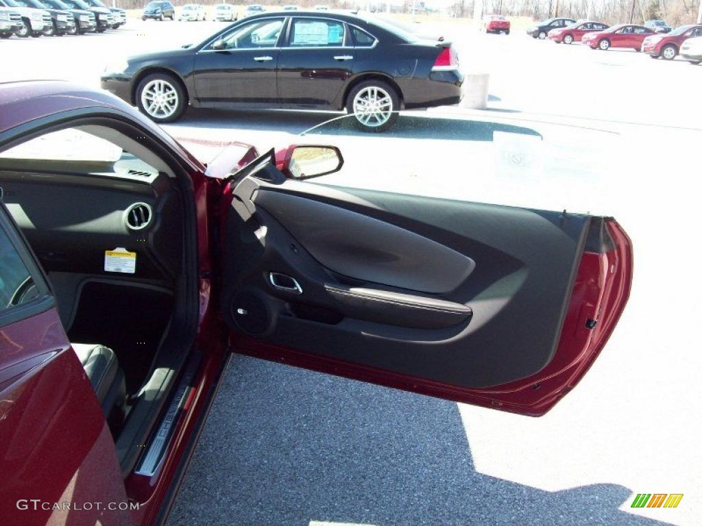 2011 Camaro SS/RS Coupe - Red Jewel Metallic / Gray photo #23