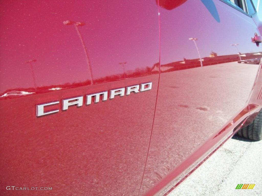 2011 Camaro SS/RS Coupe - Red Jewel Metallic / Gray photo #26