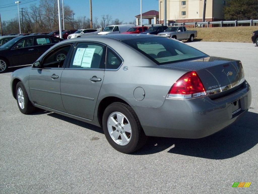 Dark Silver Metallic 2007 Chevrolet Impala LT Exterior Photo #46107101