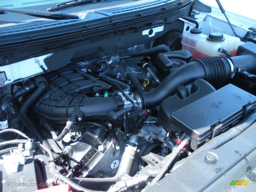 2011 Ford F150 XLT SuperCab 3.7 Liter Flex-Fuel DOHC 24-Valve Ti-VCT V6 Engine Photo #46107203