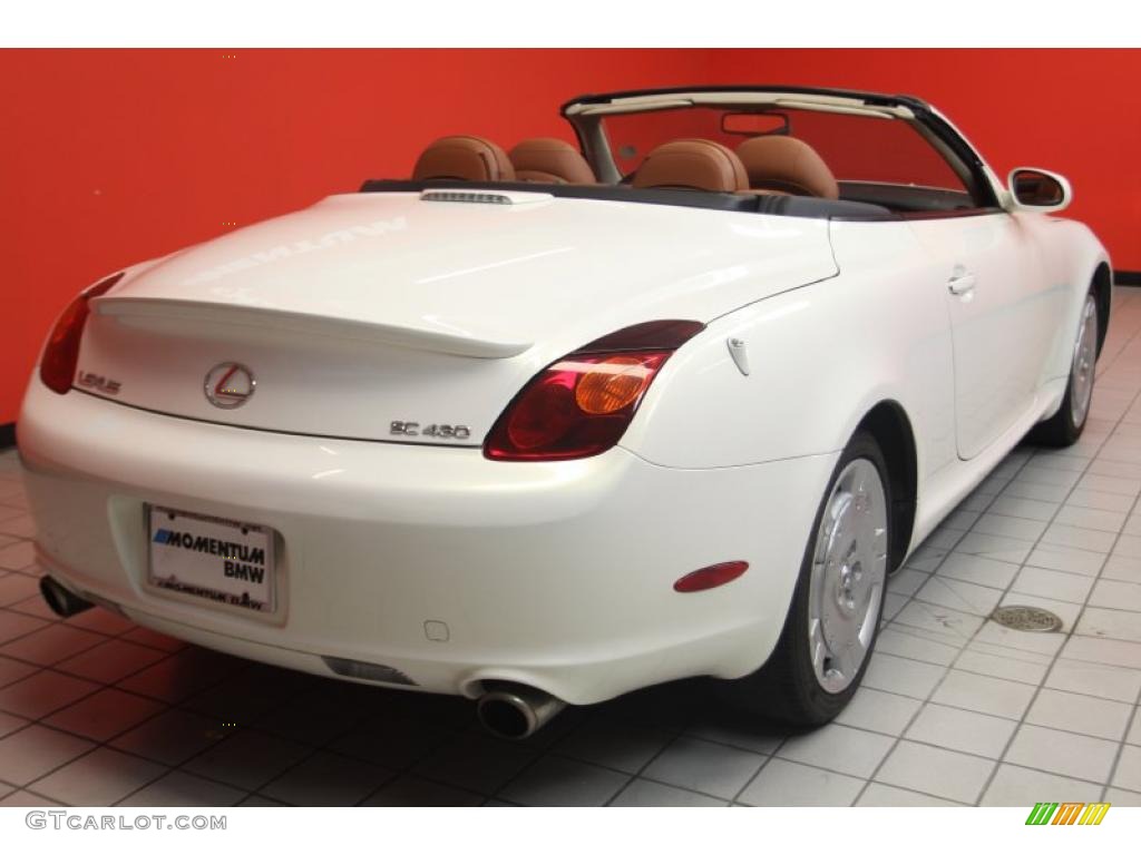 White Gold Crystal 2003 Lexus SC 430 Exterior Photo #46107287