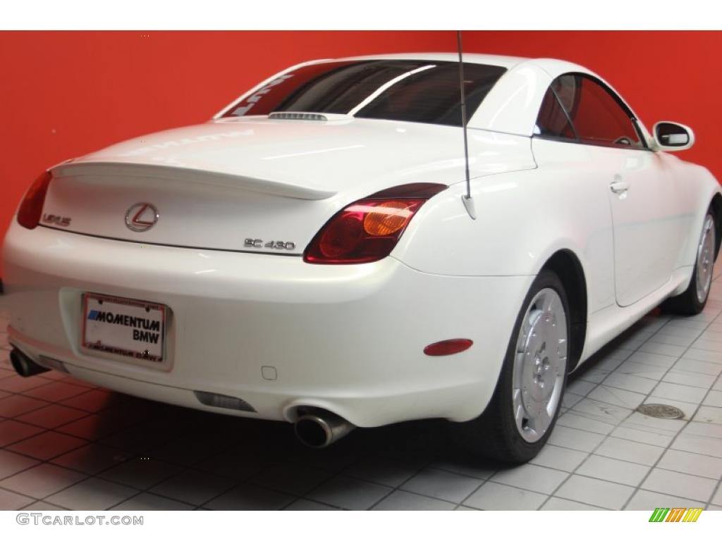 White Gold Crystal 2003 Lexus SC 430 Exterior Photo #46107350